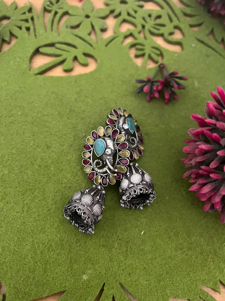Antique Elephant Earrings
