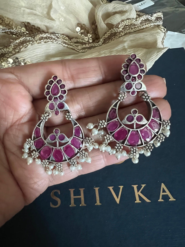 Gorgeous Stone Danglers - SHIVKA