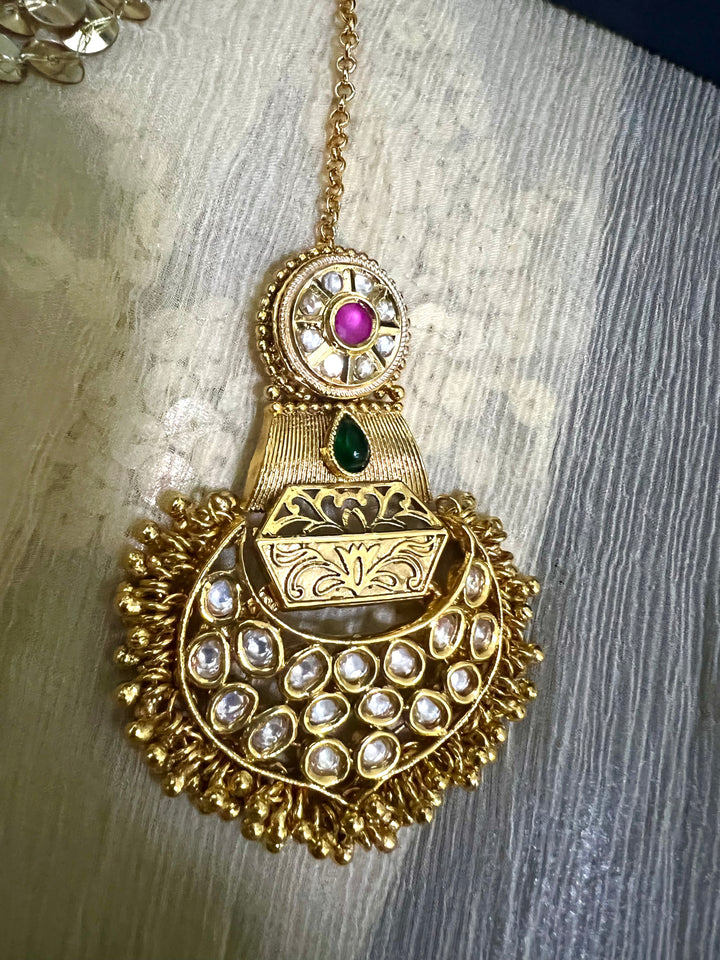 Bridal Kundan Maangtikka