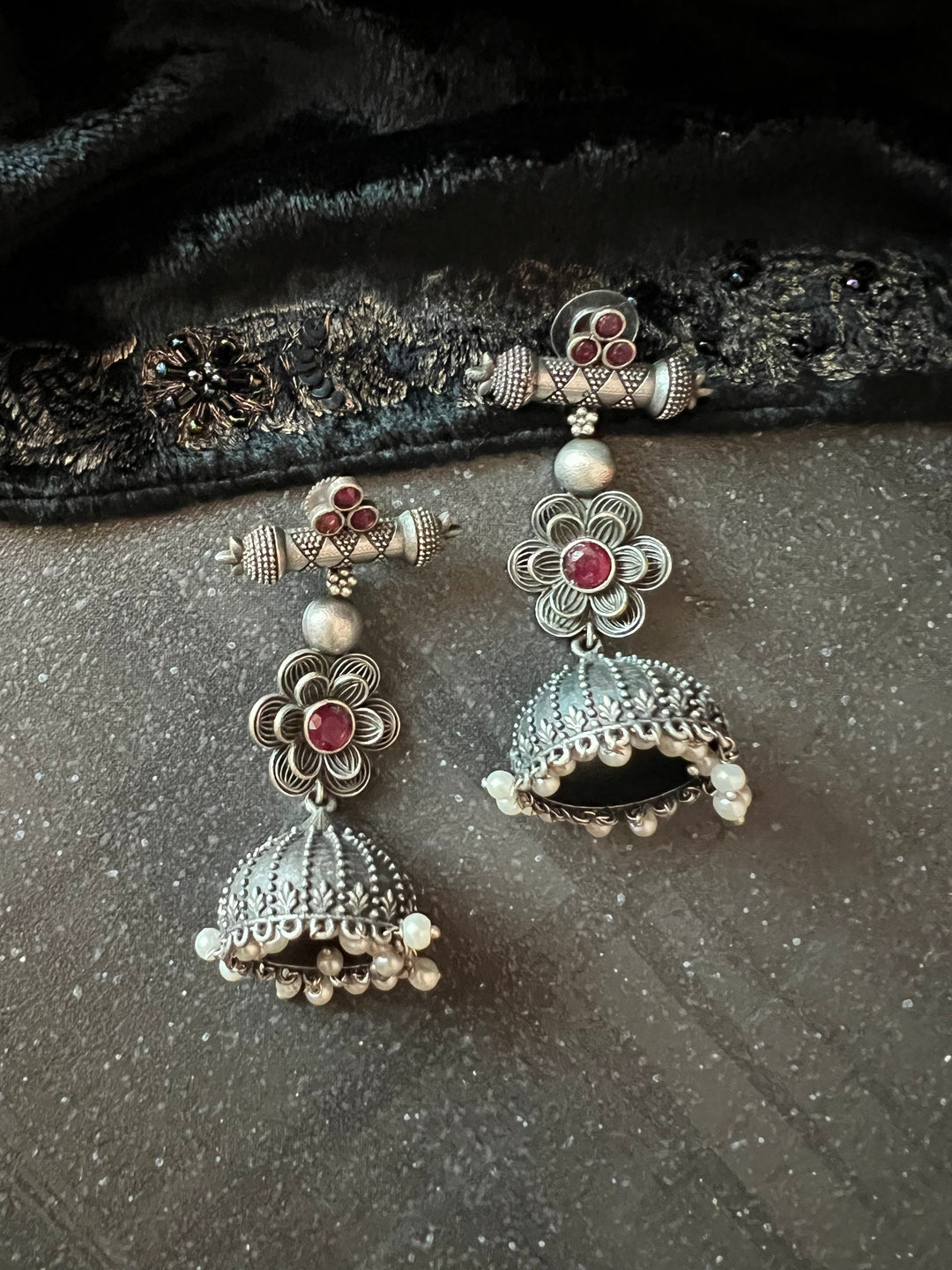 Antique Brass Earrings