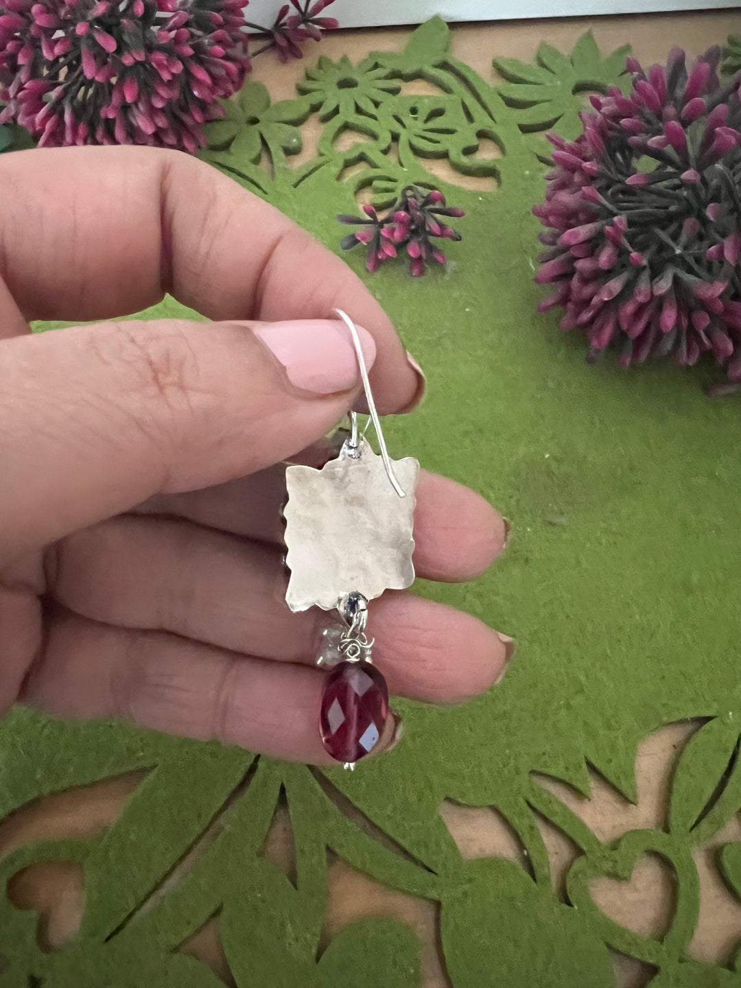 Pink Hydro Drop Earrings