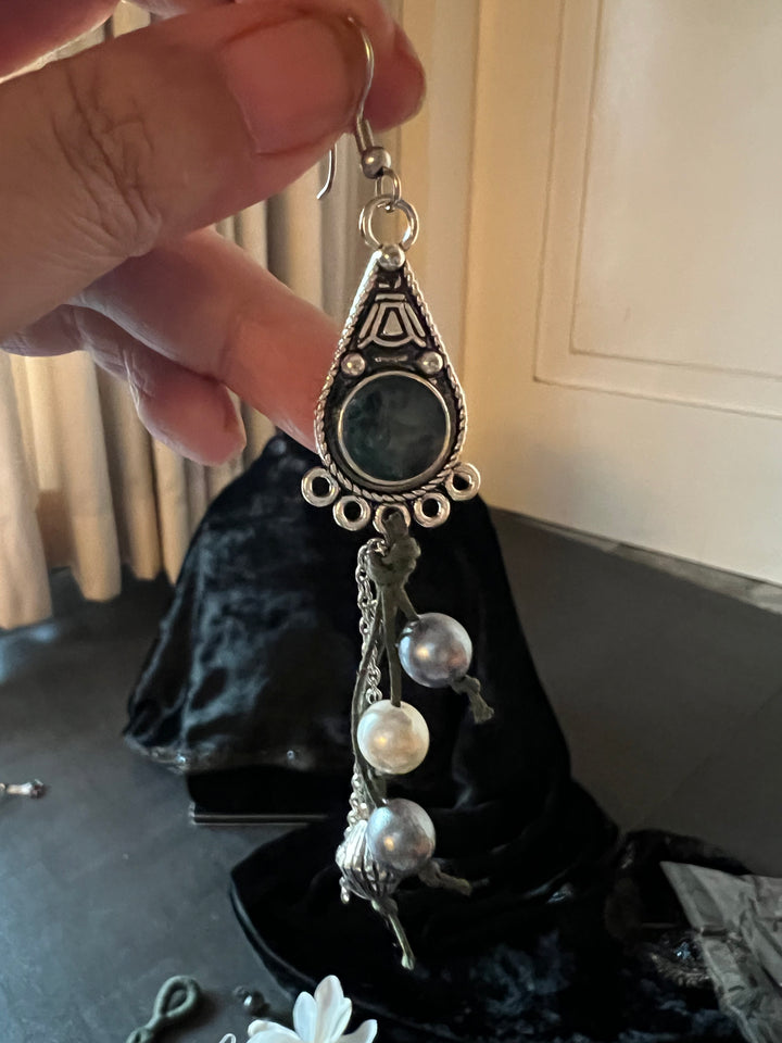 Fusion Hasli Necklace with Earrings