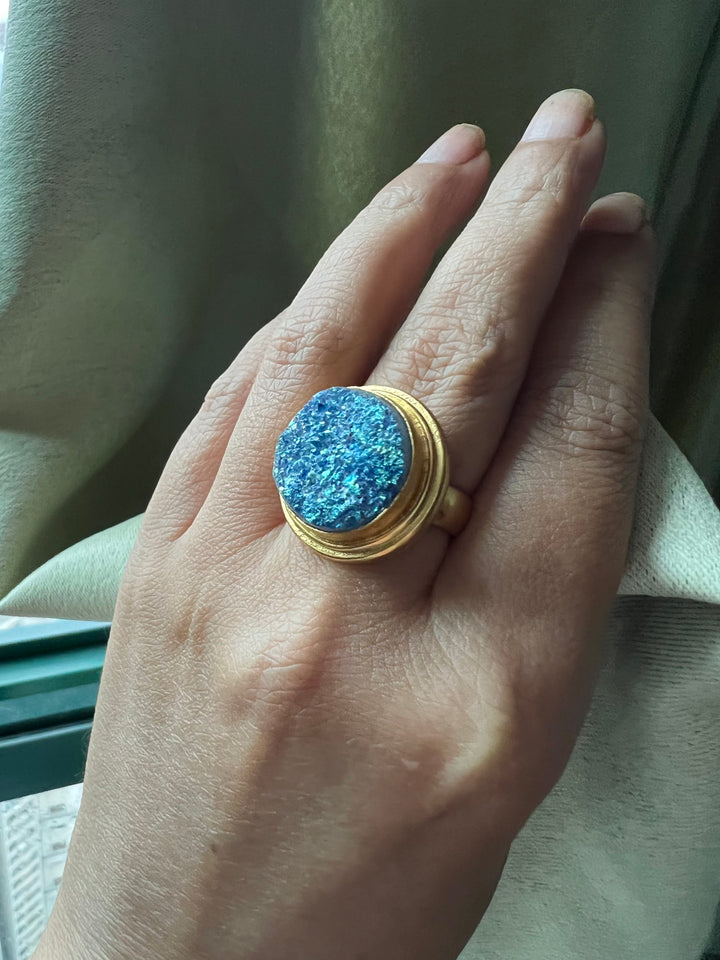 Natural Gemstones Ring