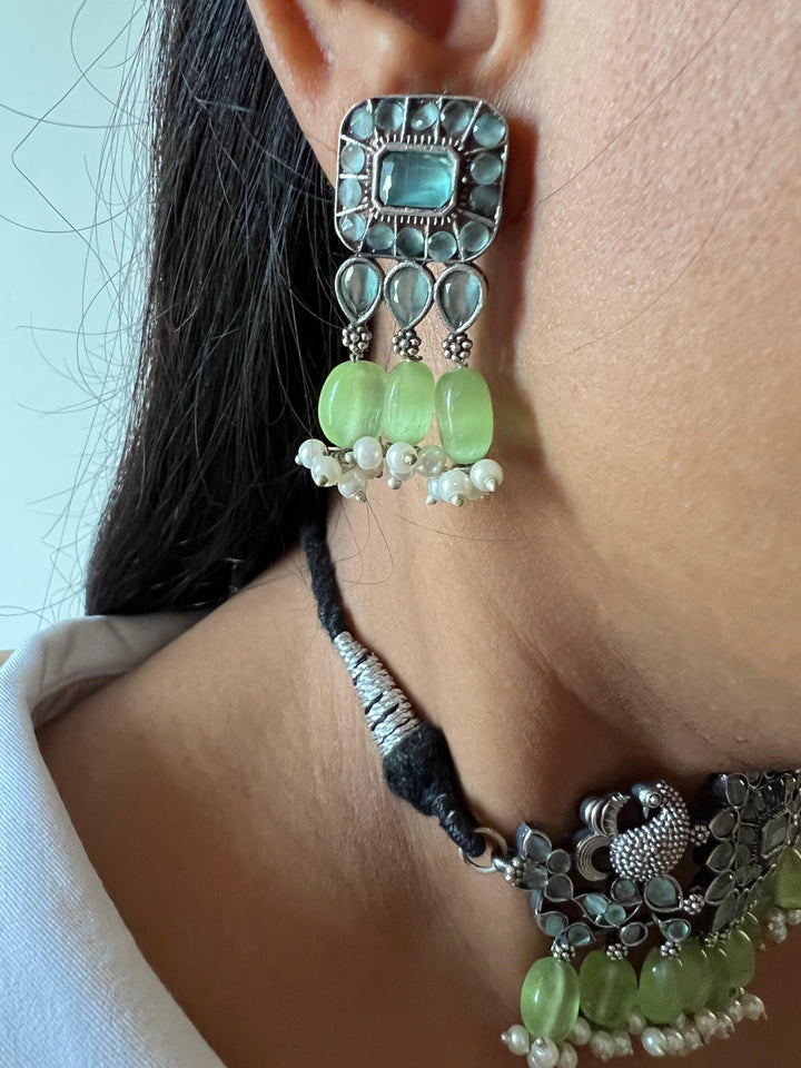 Monalisa Choker with Earrings - SHIVKA