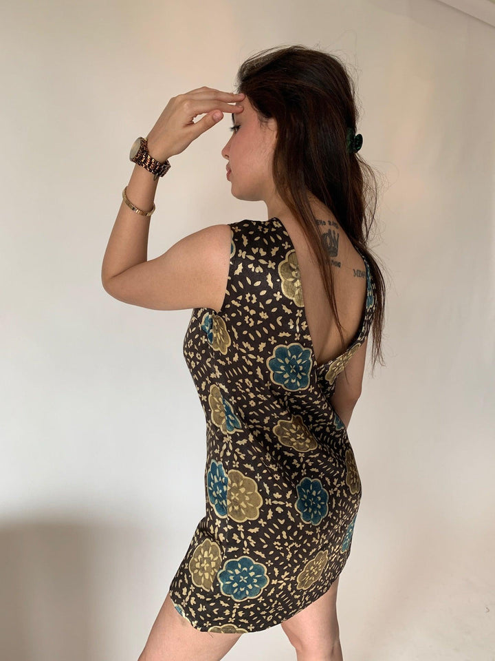 Silk Lounge Mini Dress - SHIVKA