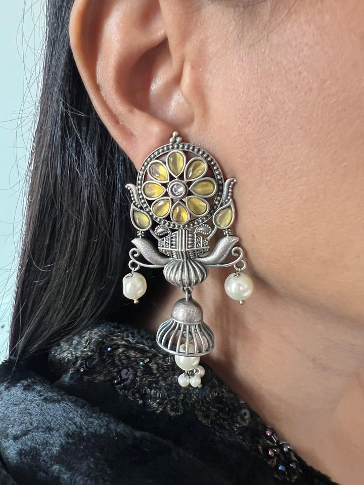 Statement Antique Earrings - SHIVKA