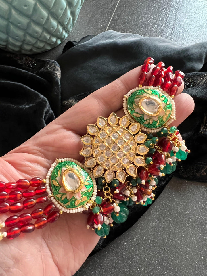 Gorgeous Choker with Earrings - SHIVKA