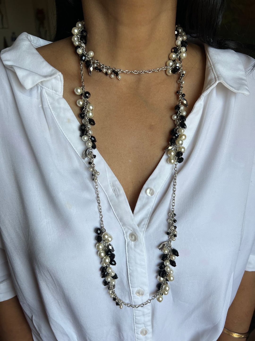 Pearl Beaded Necklace