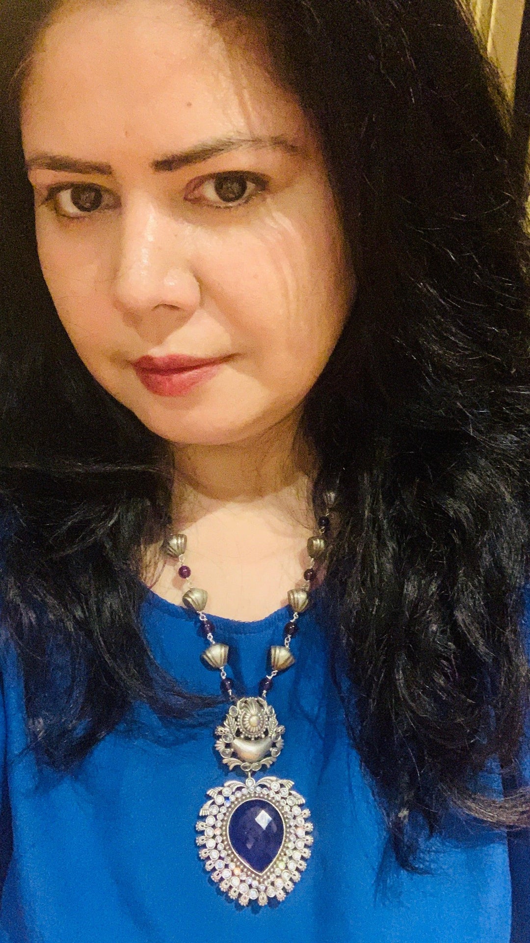 Vintage Artistic Long Necklace - SHIVKA