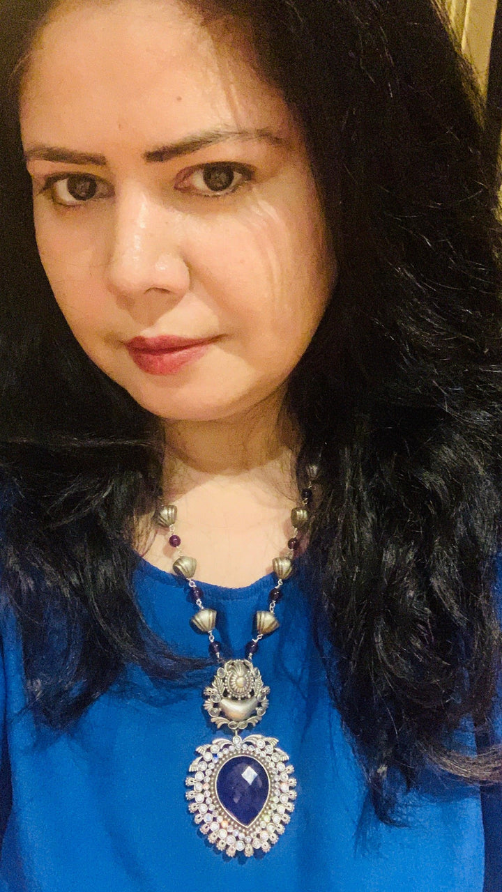 Vintage Artistic Long Necklace - SHIVKA