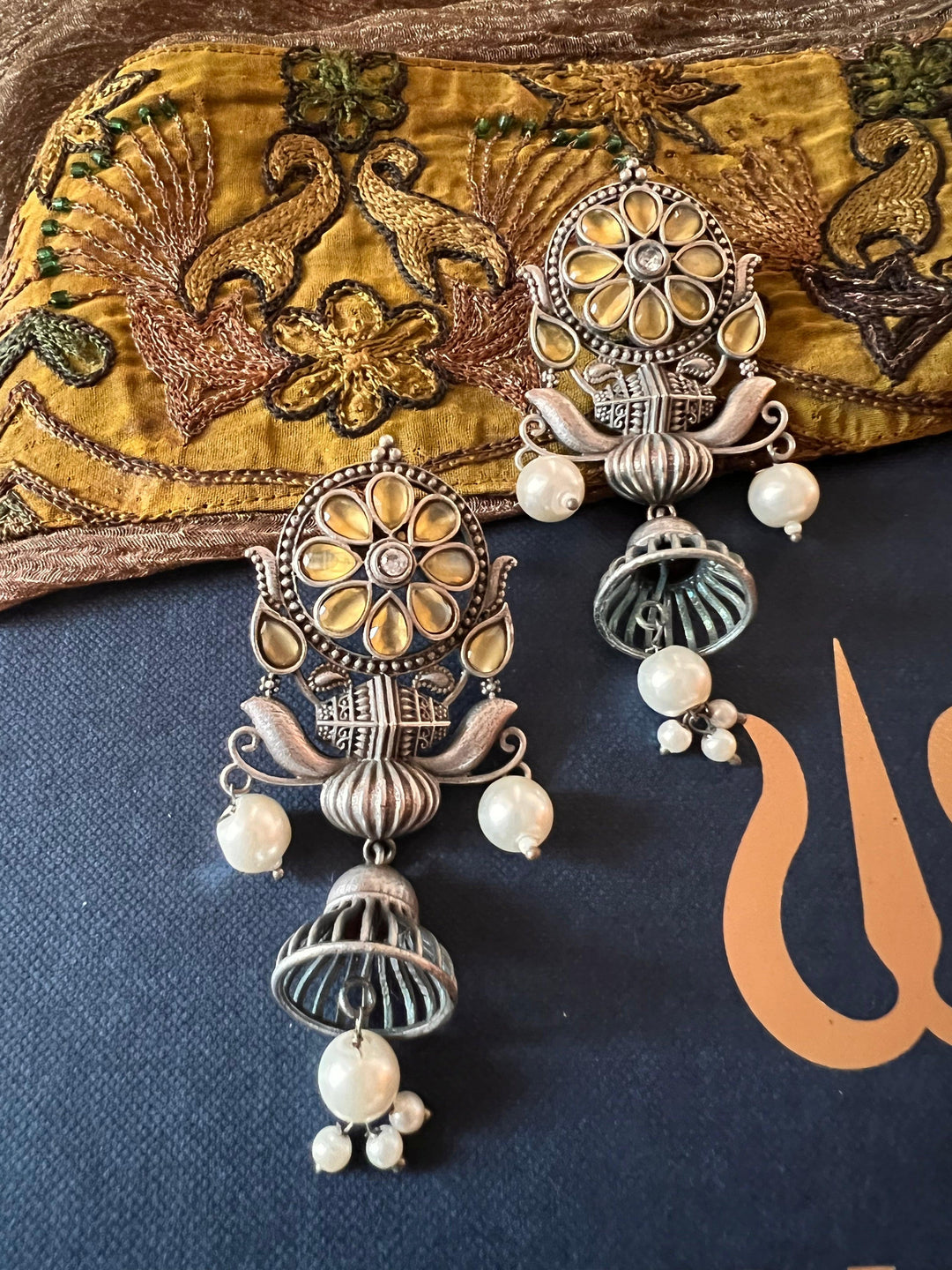 Statement Antique Earrings - SHIVKA