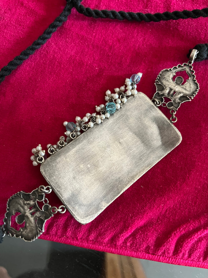 Antique Enamelled Choker