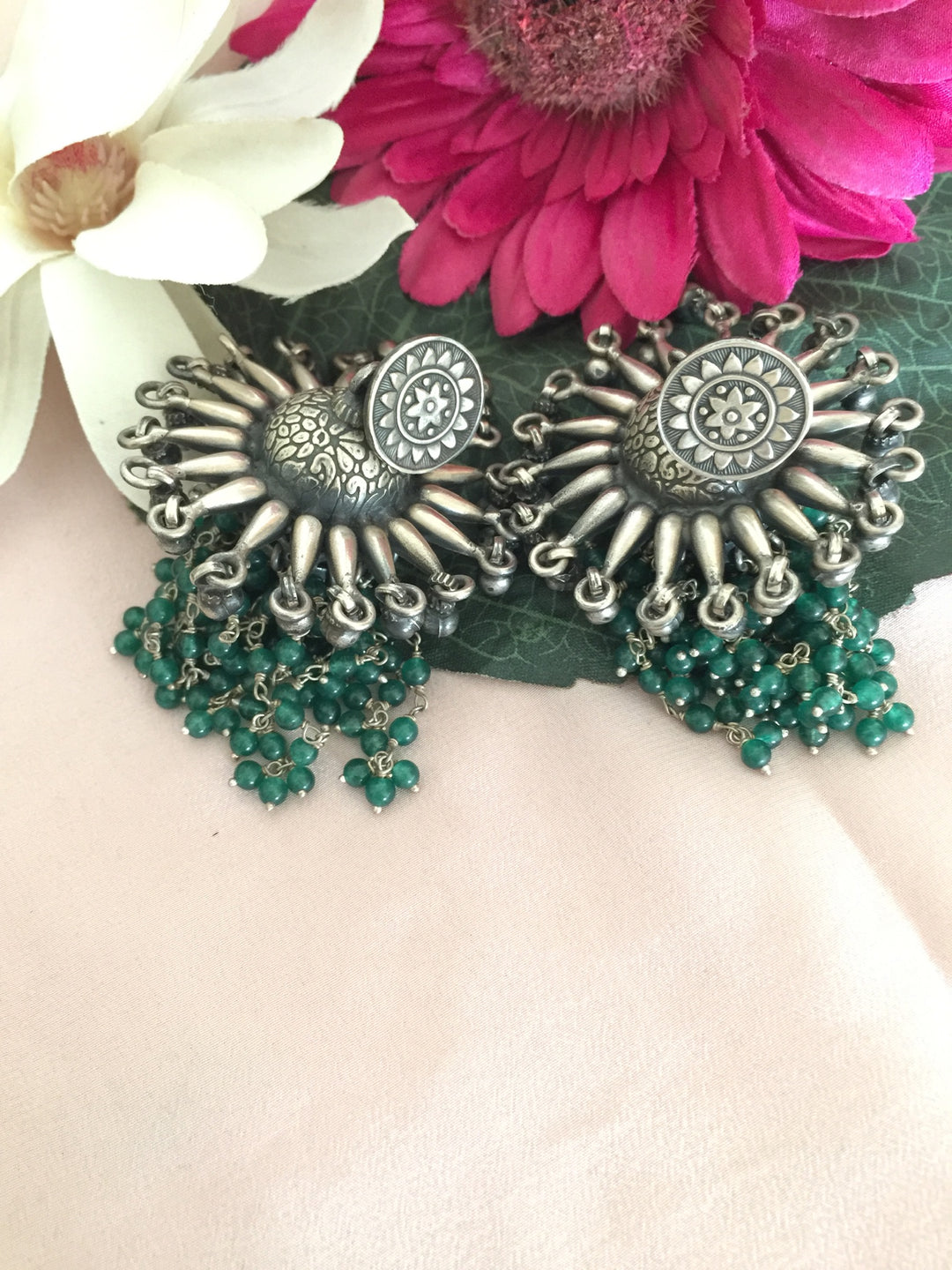 Scintillating Pure Silver 925 Earrings