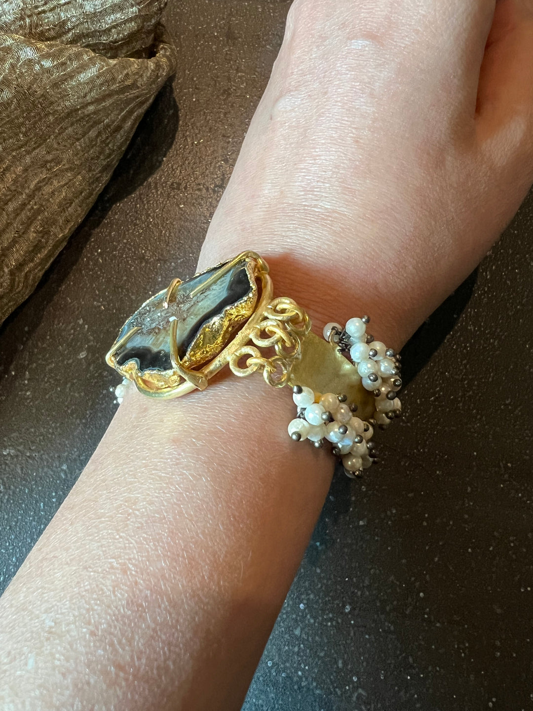 Agate Watch Bracelet