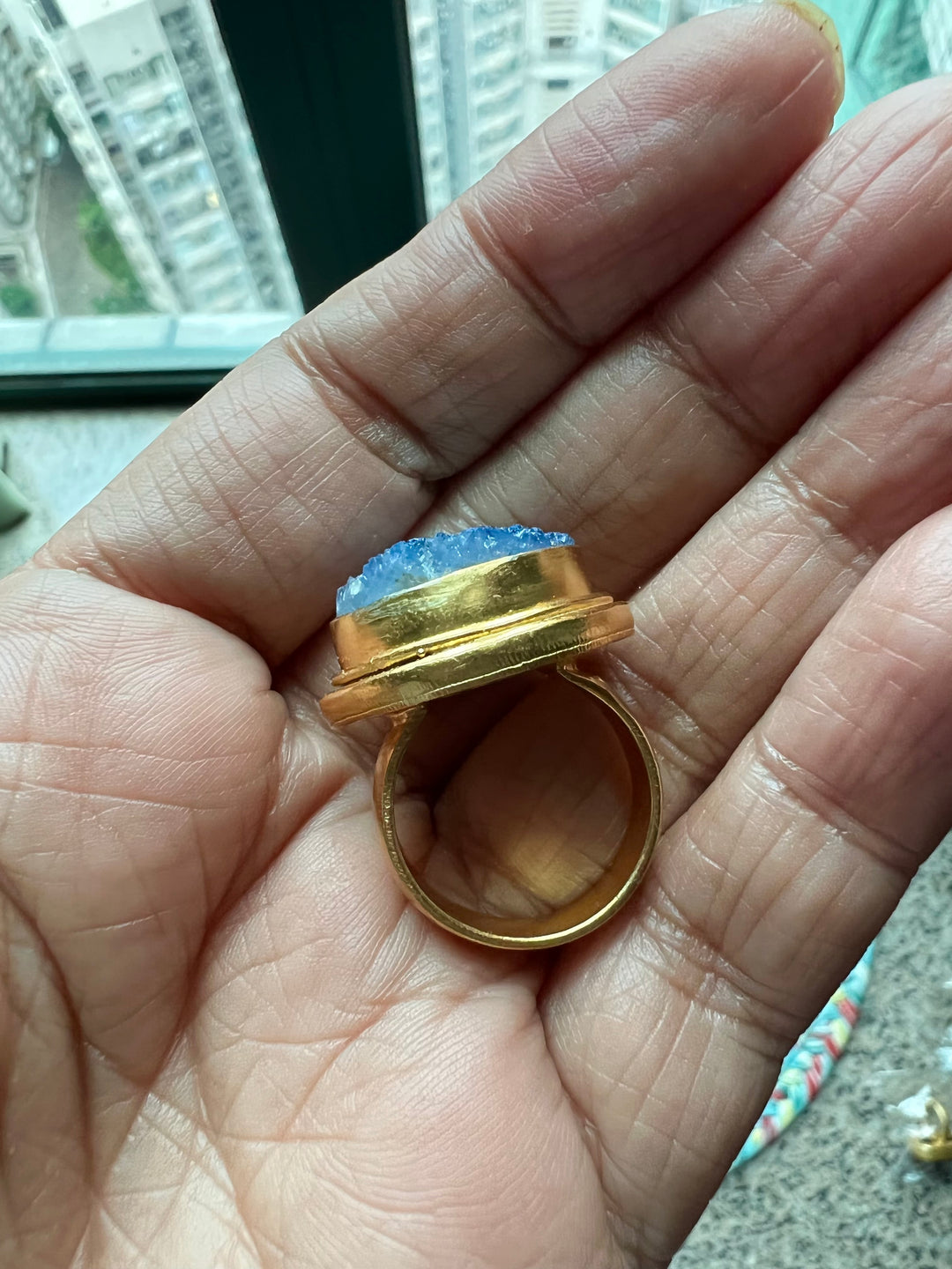 Natural Gemstones Ring