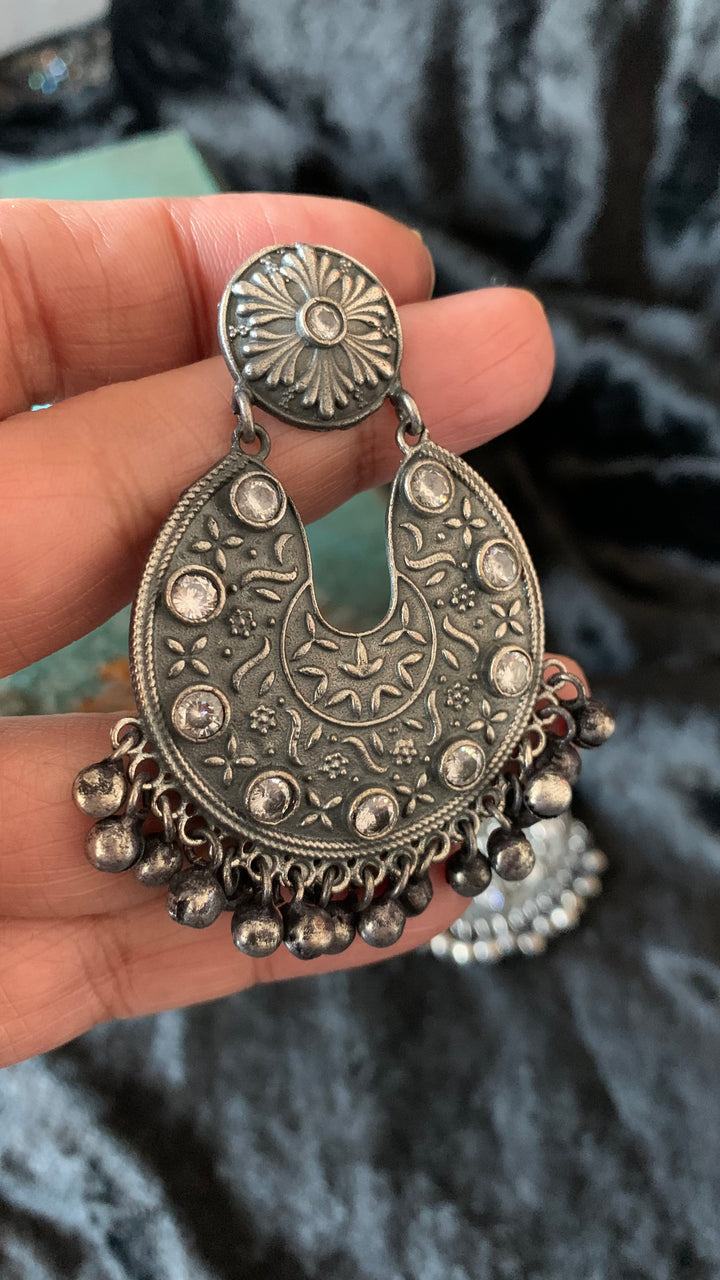 Antique Zirconia Danglers