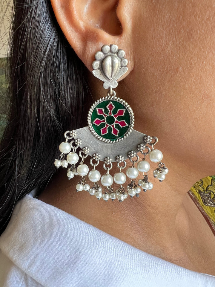 Antique Brass Earrings