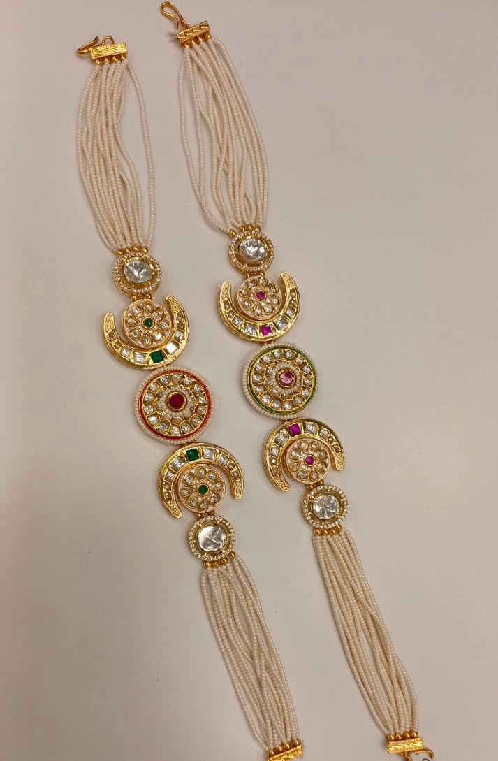 SHIVKA Premium Quality Kundan Mathapatti