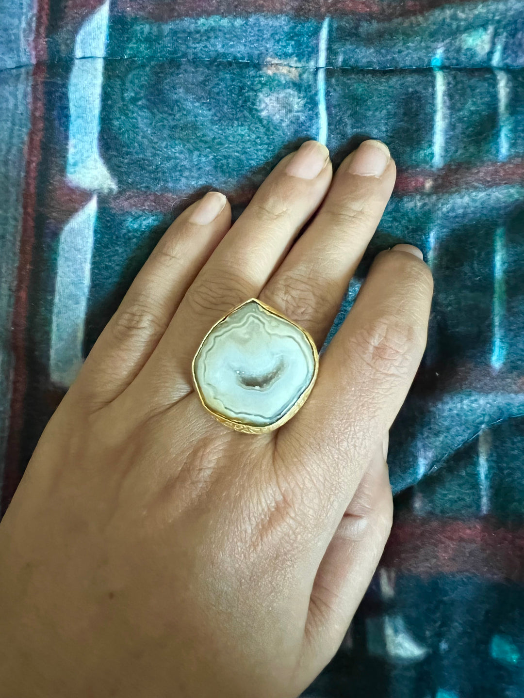 Natural Gemstones Ring