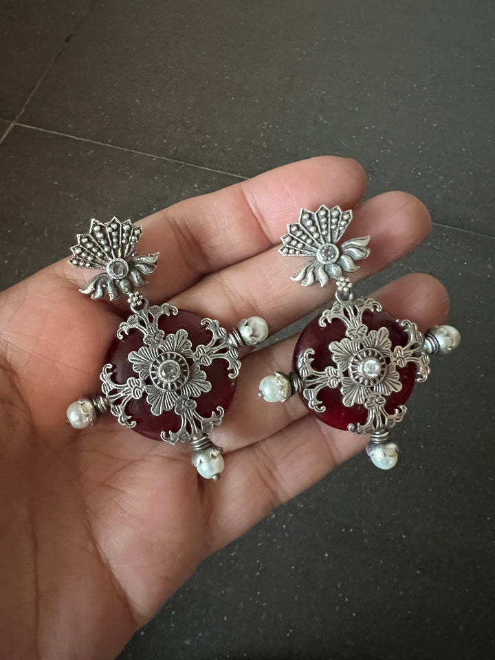 Antique Brass Earrings