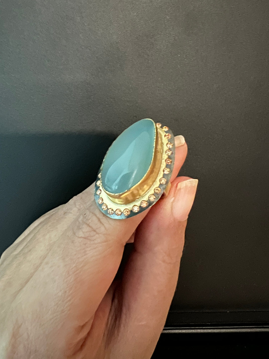 Statement Gemstones Ring