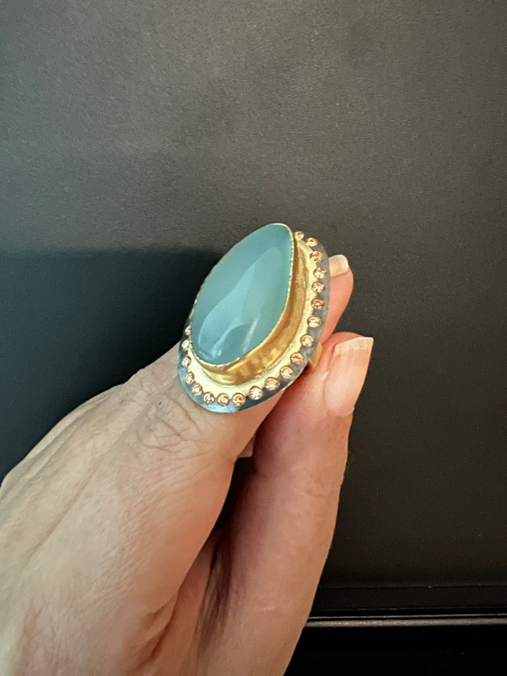 Statement Gemstones Ring