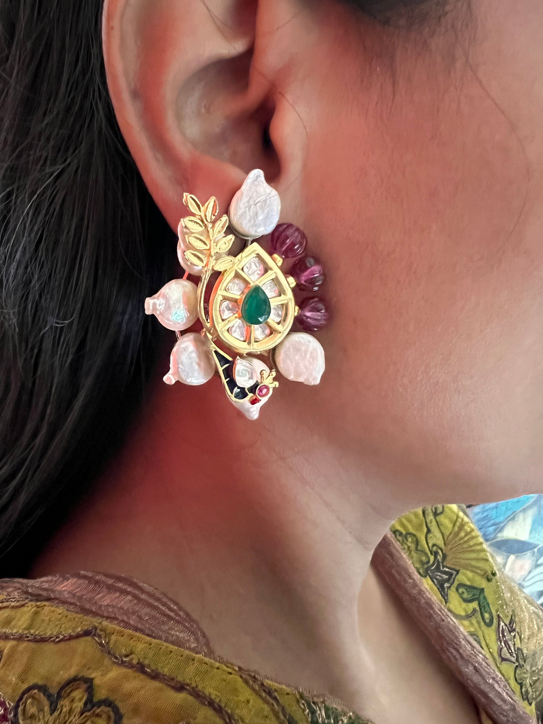 Designer Fusion Stud Earrings