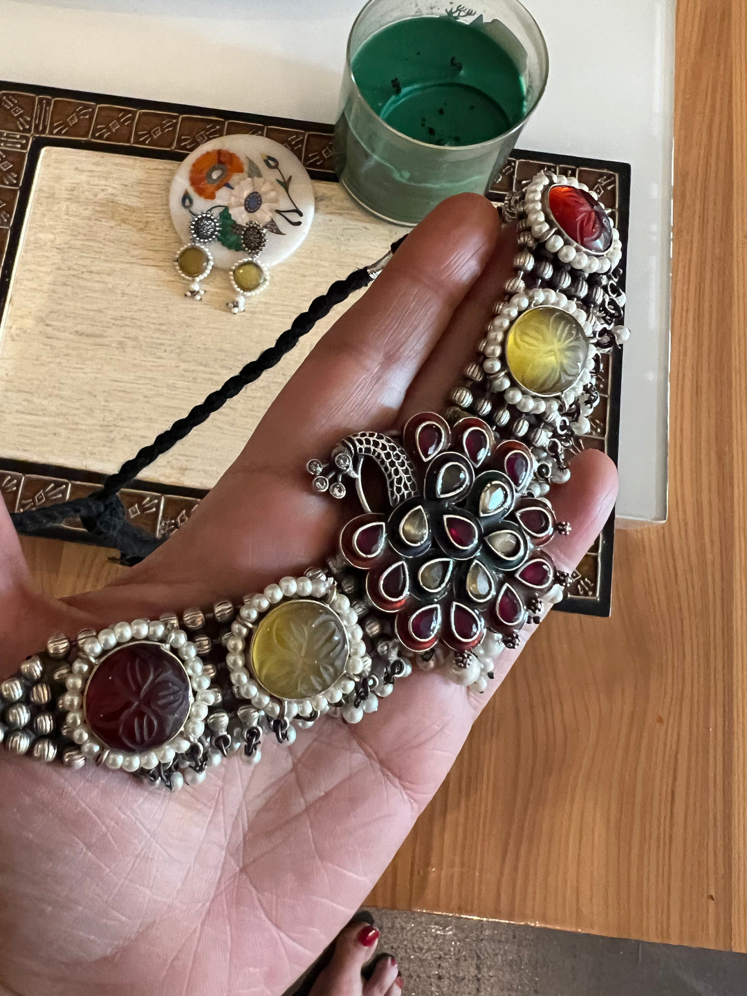 Fusion Necklace with Earrings