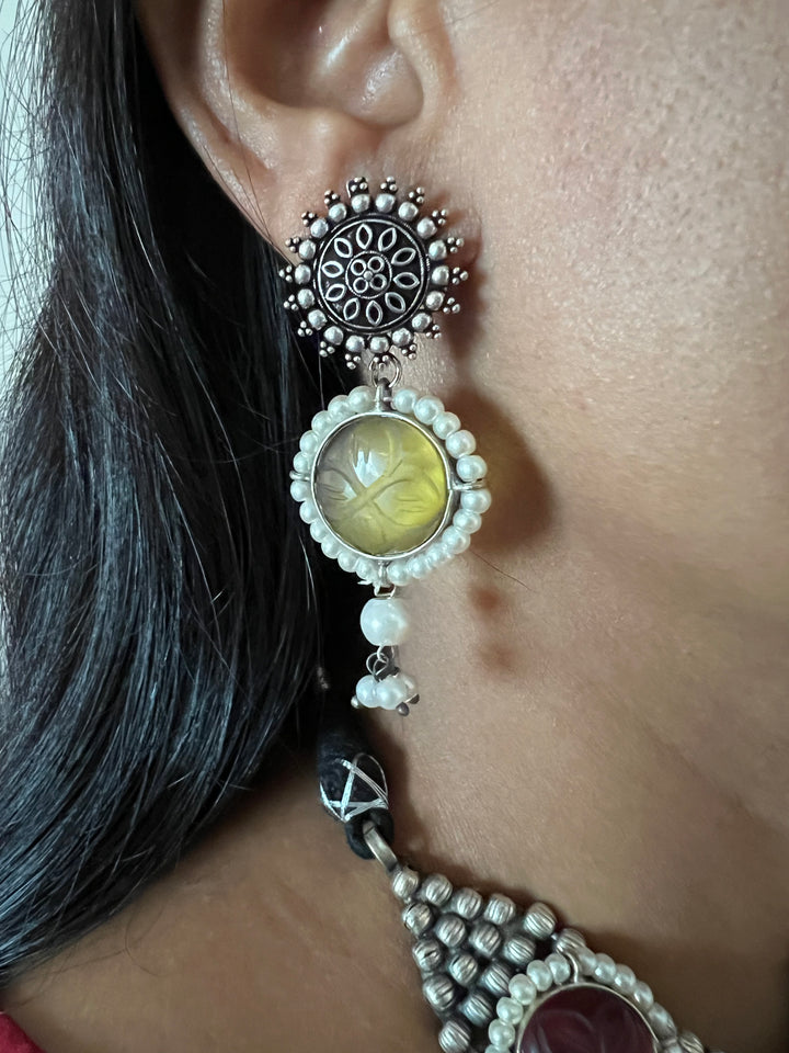 Fusion Necklace with Earrings