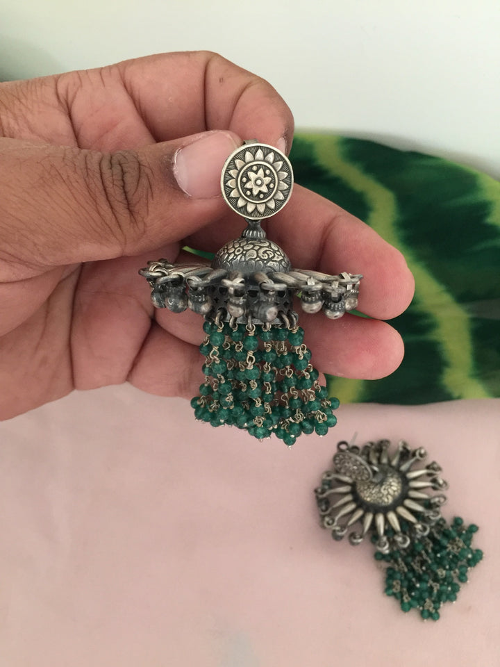 Scintillating Pure Silver 925 Earrings