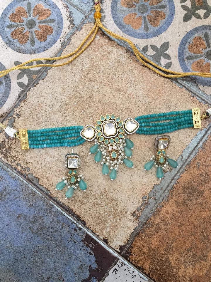 Victorian Choker with Earrings