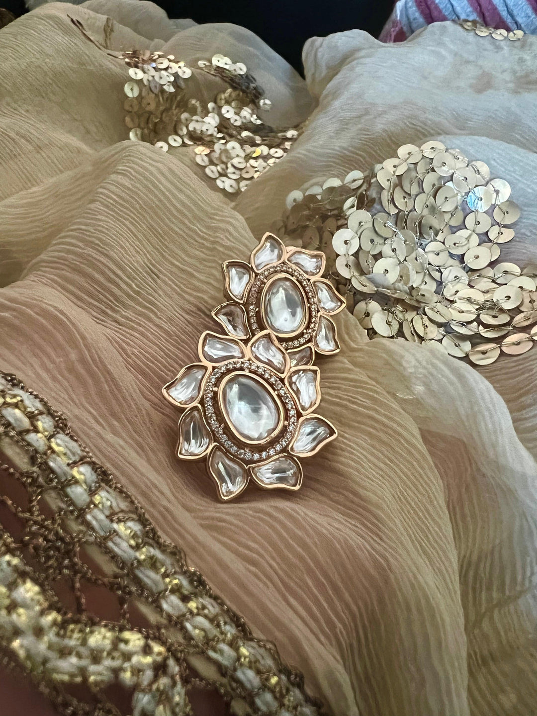 Royal Kundan Studs - SHIVKA