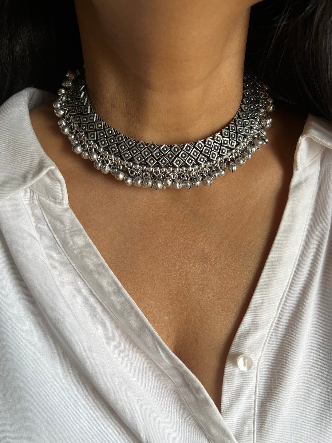 Tribal Ghungroo Necklace