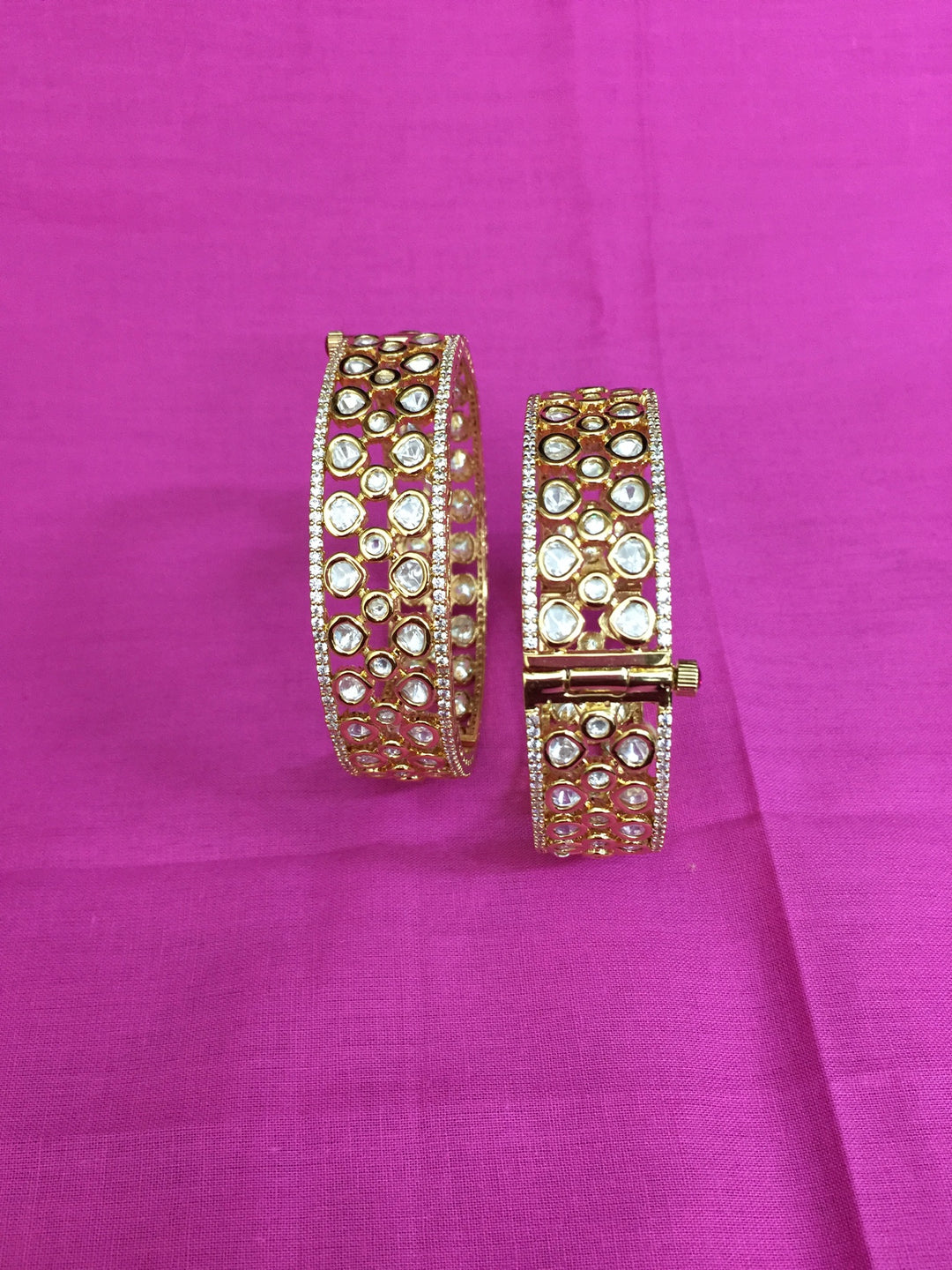 Bridal Kundan Kadas- Set of Two