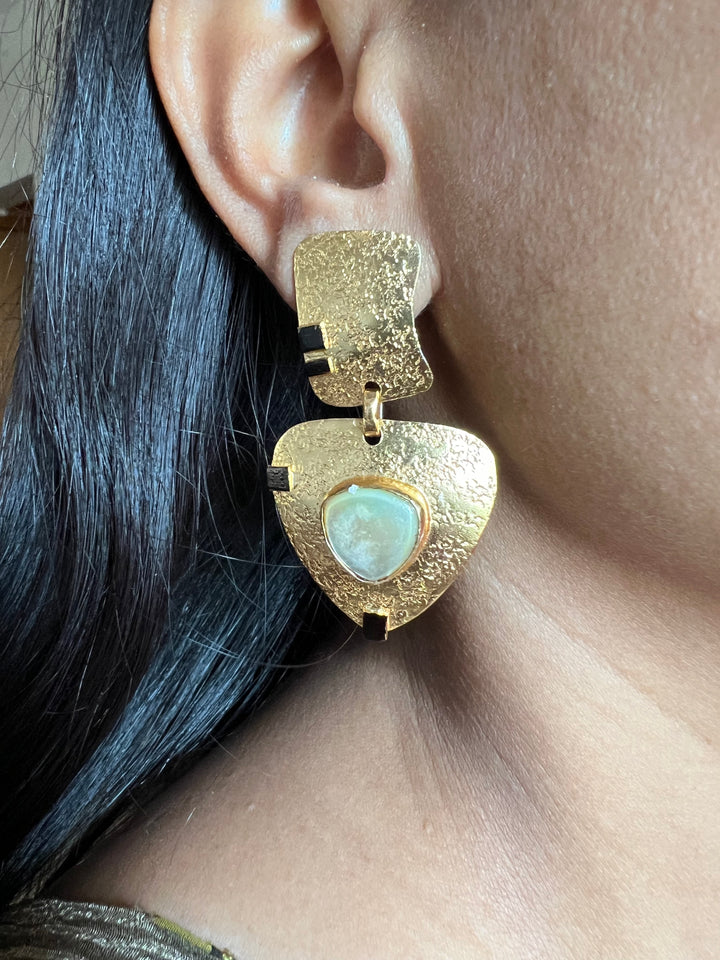 Vintage Mother of Pearl Earrings