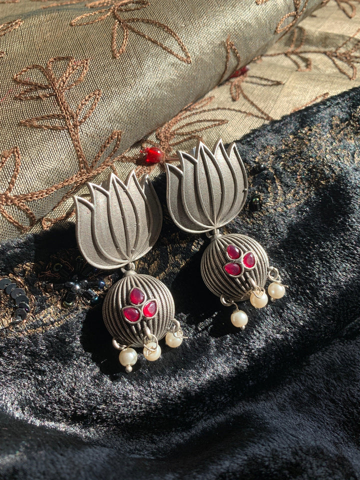 Lotus Earrings - SHIVKA