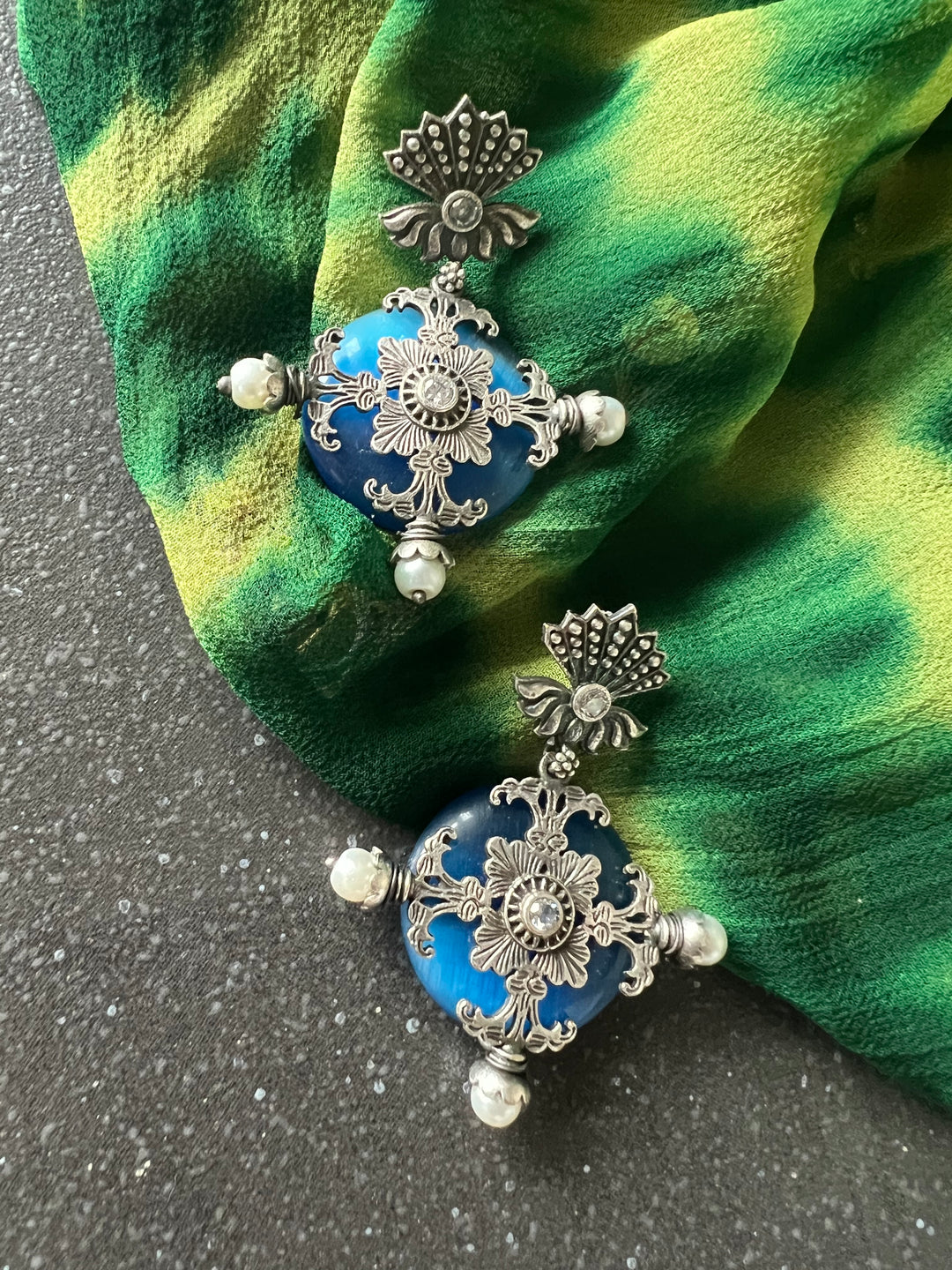 Antique Brass Earrings