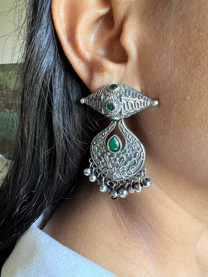 Antique Brass Earrings