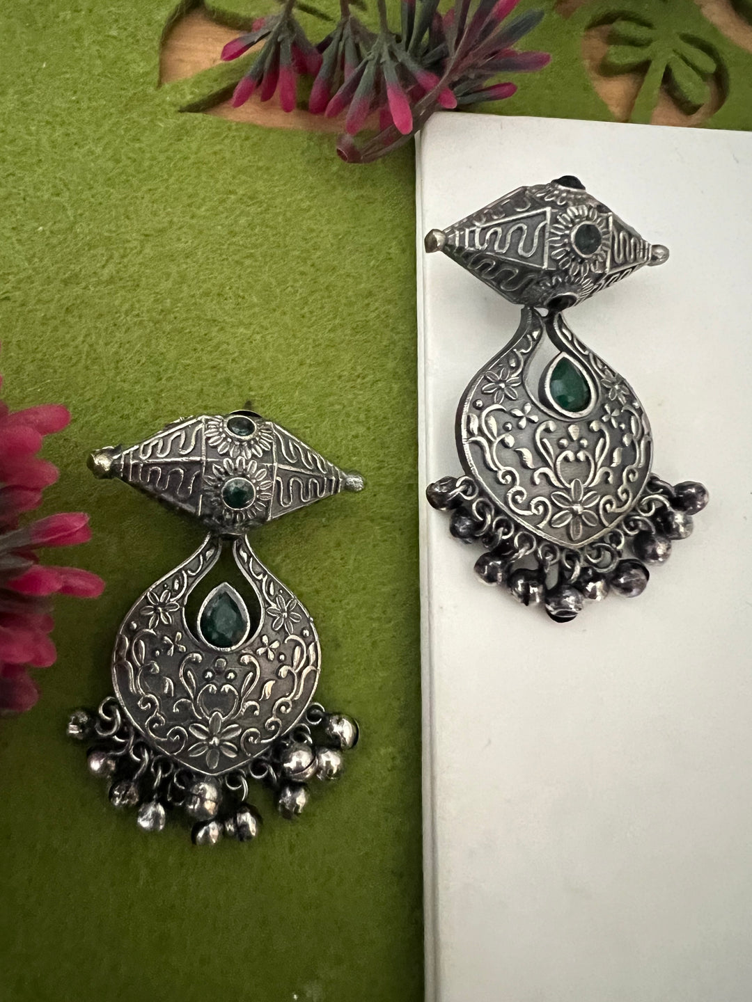 Antique Brass Earrings