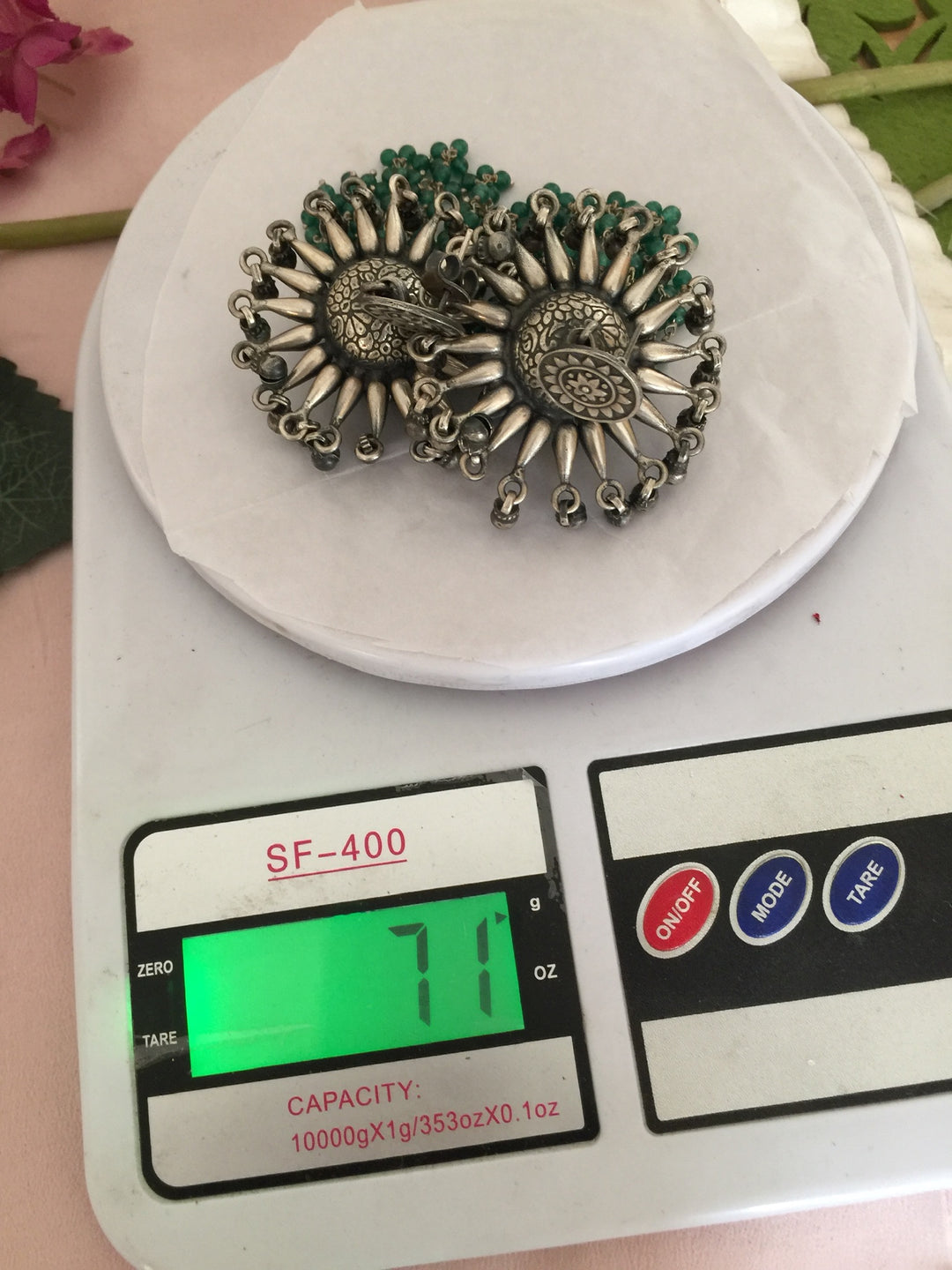 Scintillating Pure Silver 925 Earrings