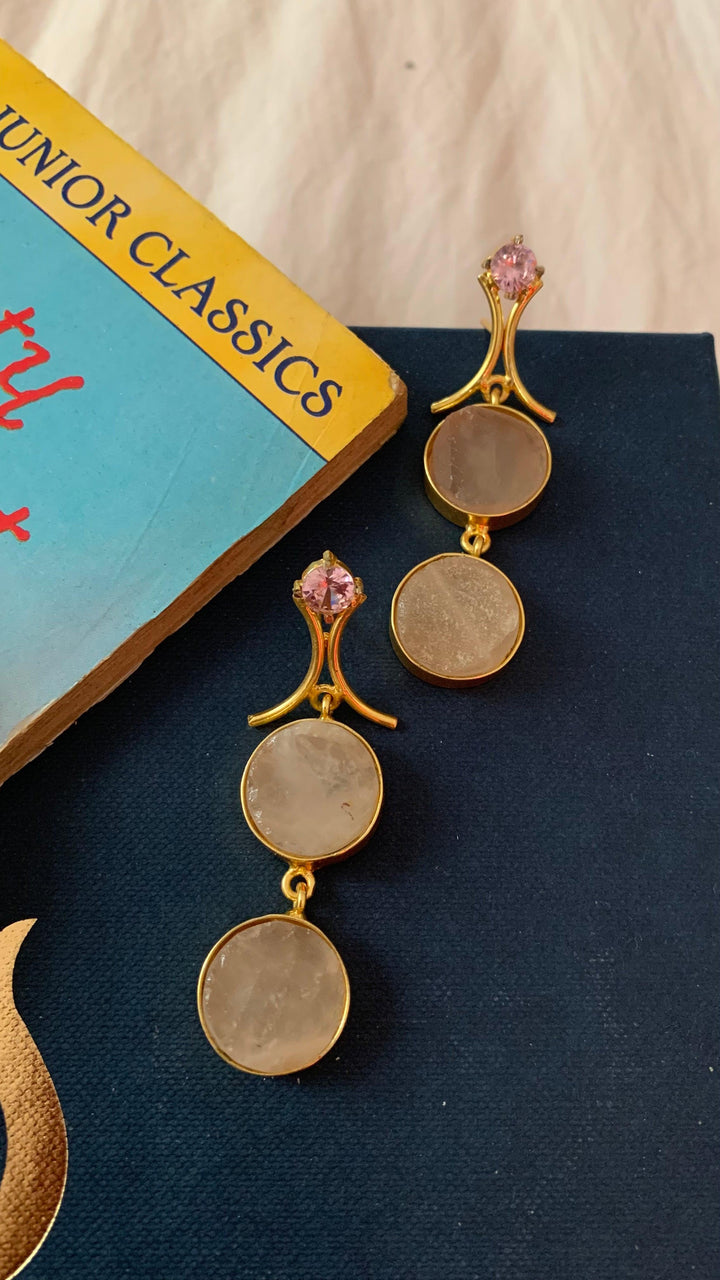 Pretty Stone Earrings - SHIVKA