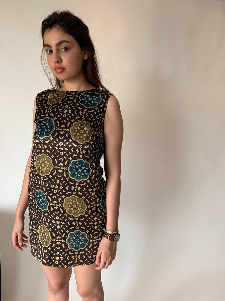 Silk Lounge Mini Dress - SHIVKA