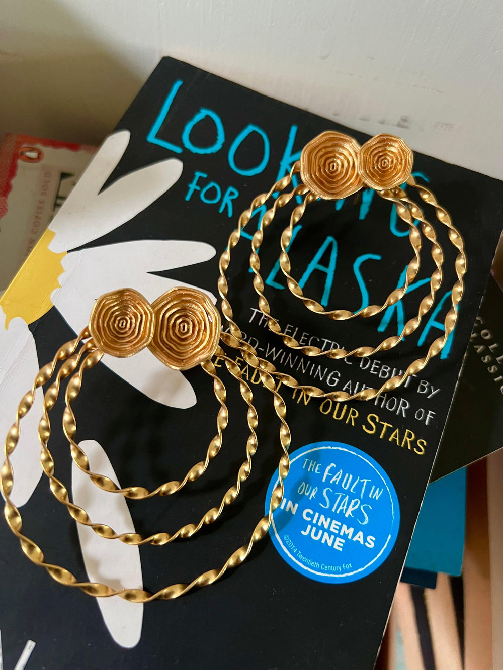 Statement Hoop Studs - SHIVKA