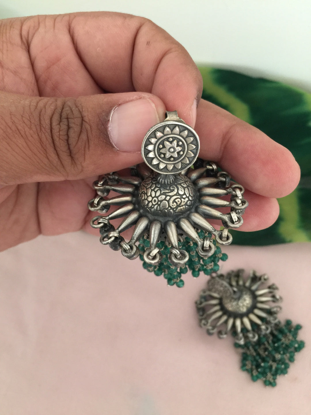 Scintillating Pure Silver 925 Earrings