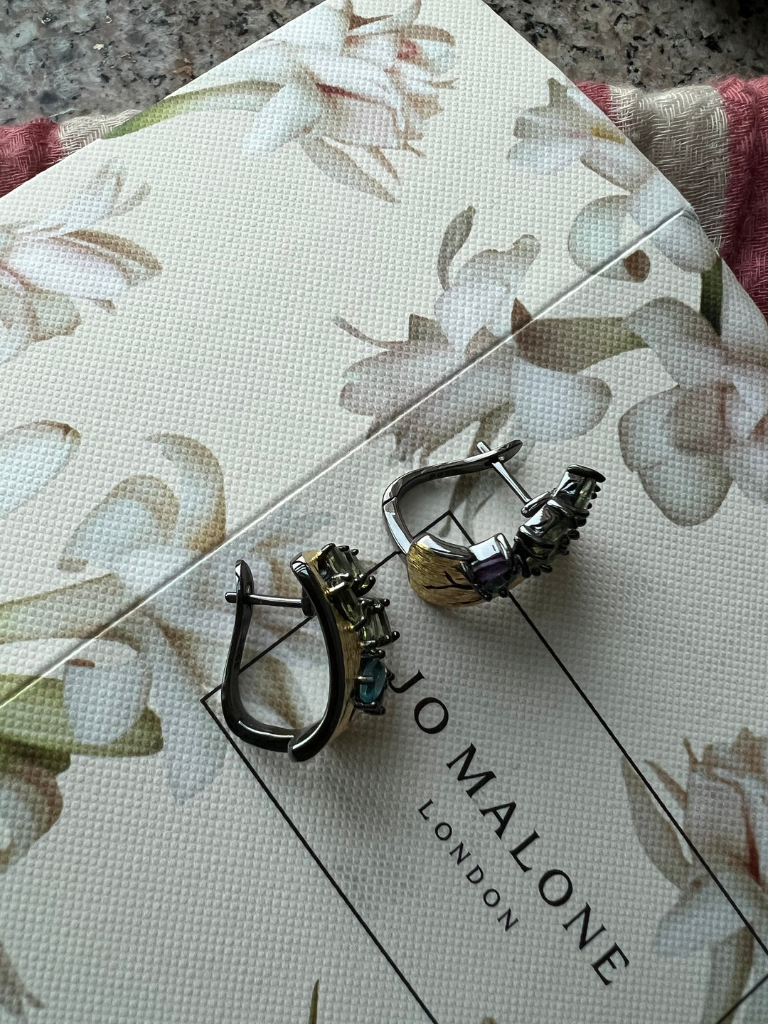 Multi Gemstone Pure 925 Silver Baalis