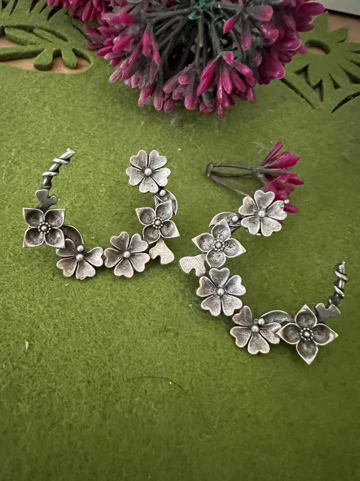 Hoop Style Stud Earrings