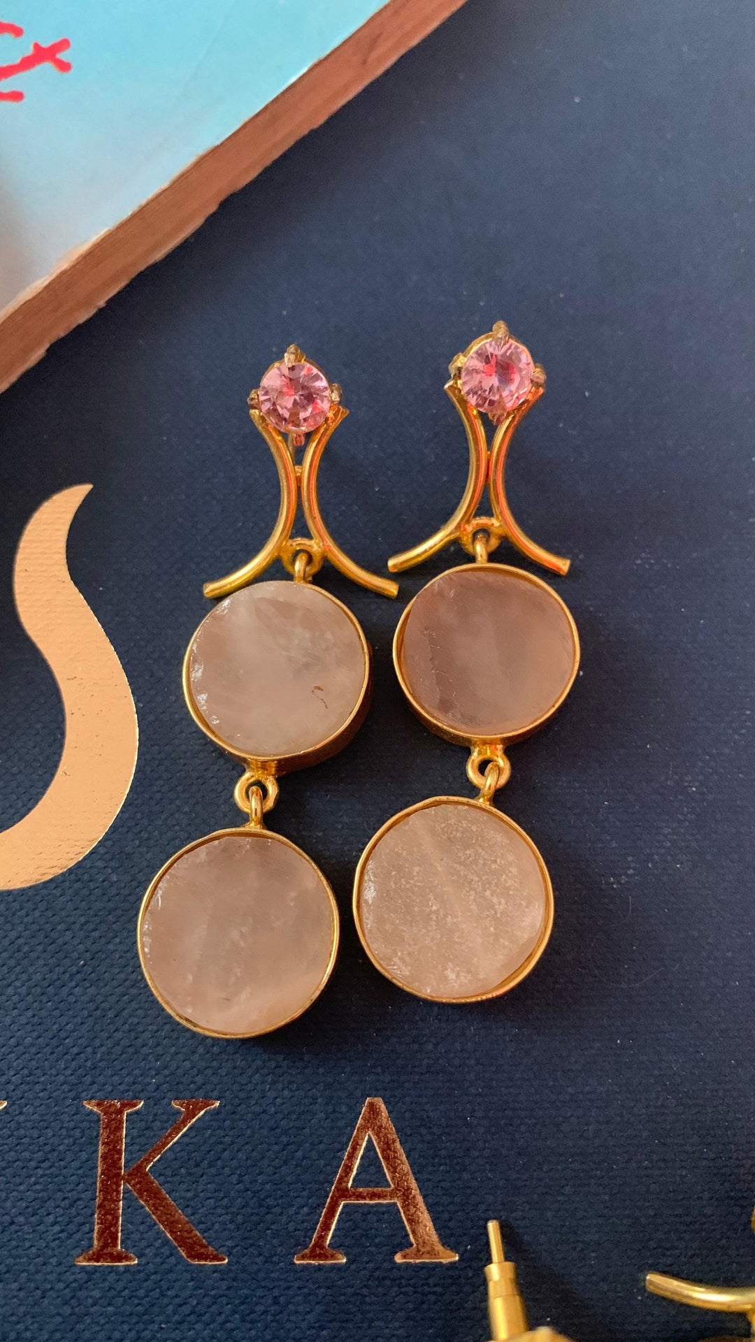 Pretty Stone Earrings - SHIVKA