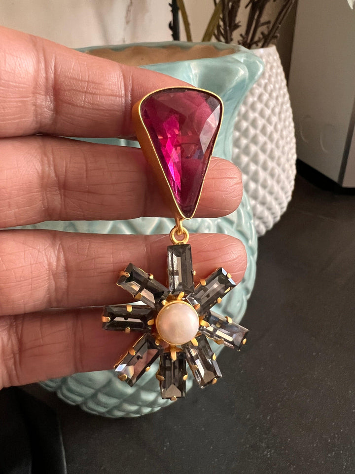 Swarovski Pearl Earrings - SHIVKA