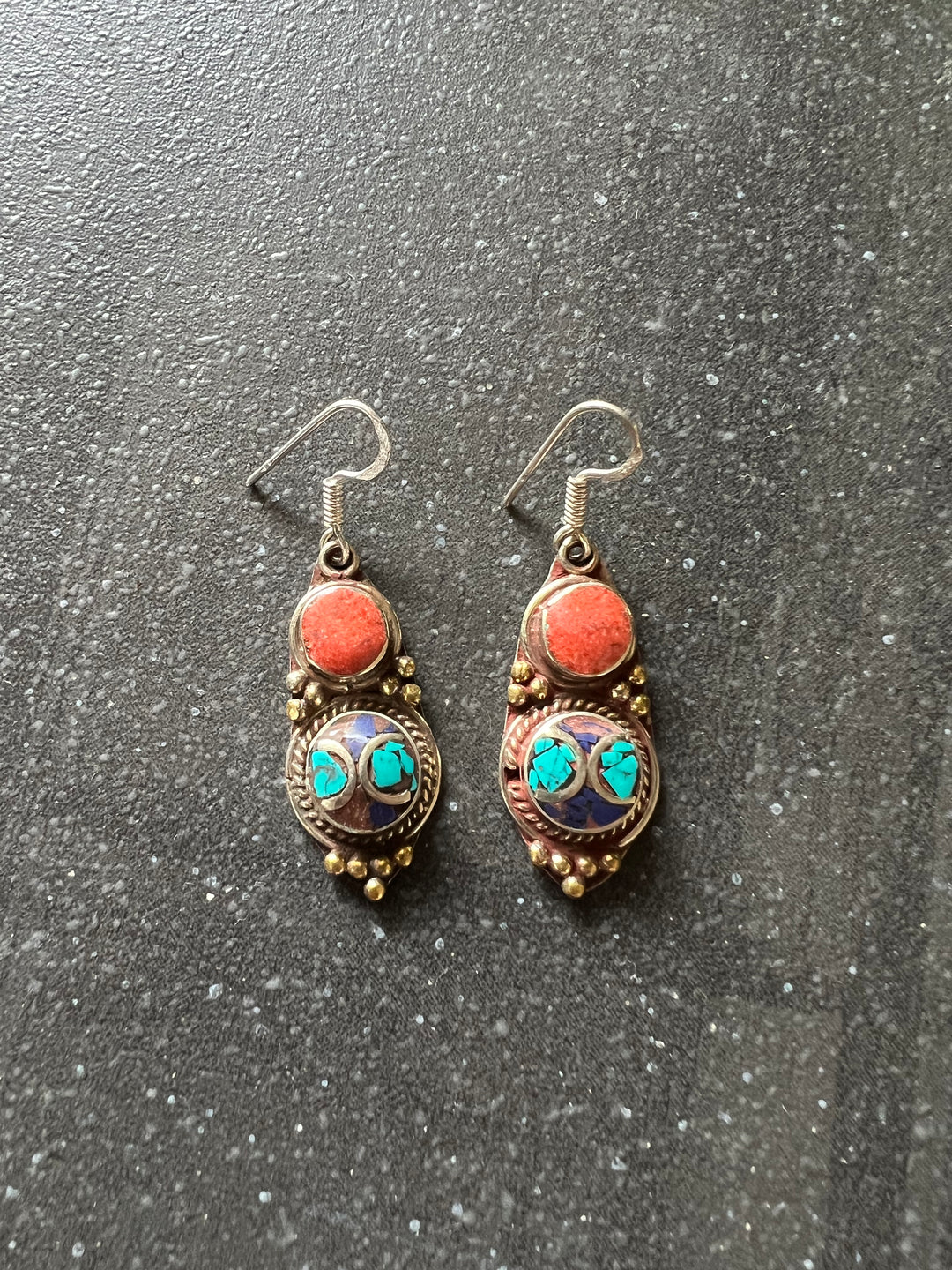 Antique Stones Danglers