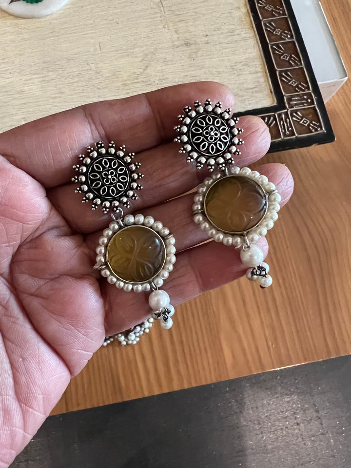 Fusion Necklace with Earrings